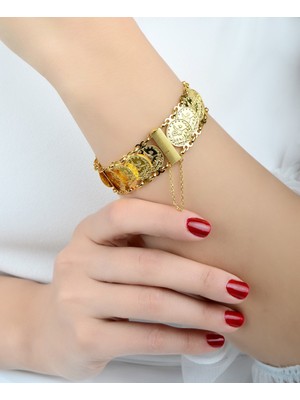 Kuyumcu Nurettin 16.50 gr (Gram) Yarım Reşat Bileklik 22(916) Ayar Altın