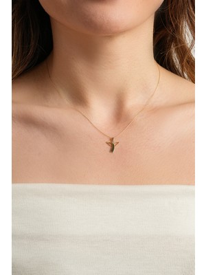 Kolyecik 14 Ayar Altın Melek Kolye