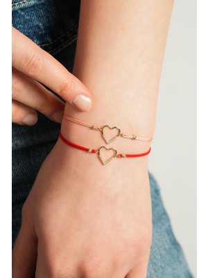 Kolyecik 14 Ayar Kalp Bileklik