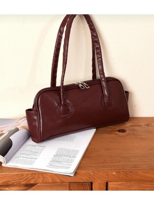 Legend Aksesuar Kadın Glarebag Çift Askılı Omuz Çantası