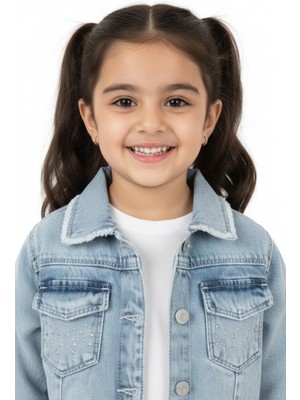 NK Tekstil Petite Ceket - Mavi