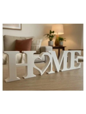 Bgom Home Yazılı Dekoratif Biblo ve Masaüstü Dekor - Plastik 12 cm