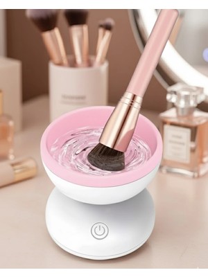LTG Nova Otomatik Makyaj Fırçası Temizleyici USB Destekli Taşınabilir Cihaz