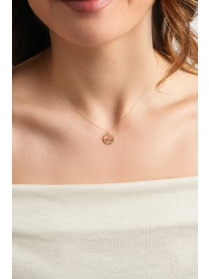 Kolyecik 14 Ayar Altın Taç Kolye