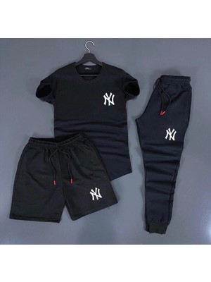 Risil-Nu Company Nasa Baskılı Unisex Yazlık Eşofman Kombini