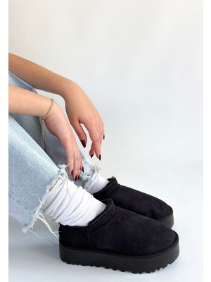 Shoegar Mitay Siyah Süet Bot