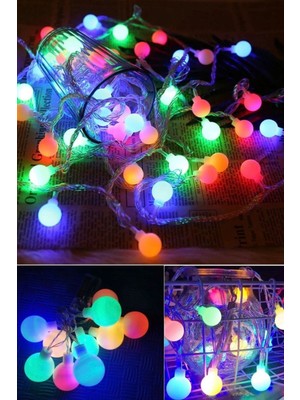 Munico 4 Metre LED Işıkları Rgb Rengarenk Şık Peri Işık Noel Kutlama Dekoratif Işık Işıkları Oda Aydınlatma