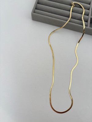 Marsel Özel Seri Kalın Italyan Xp Zincir Gold Kolye 60 cm