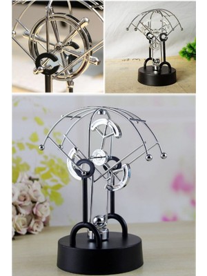 Munico Müdür Öğretmen Terfi Hediyesi Newton\'s Denge Topu Fiziği Klasik Bilim Eğlenceli Ofis Masası Oyuncak