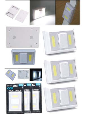 Munico 3 Adet Kamp Karavan Depo Garaj Seyyar Tezgah Aydınlatma Asılabilir Yapıştırılabilir Uzun Pil Ömürlü