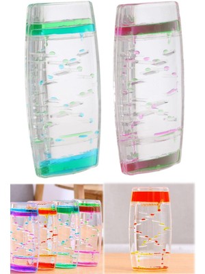 Munico Dekoratif Obje Yağlı Damlacık Kum Saati Yeni Nesil Pro Güniçi Masa Üstü Odaklayıcı Sıvı Zamanlayıcı