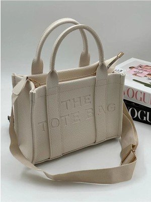 Legend Aksesuar Kadın Çıkarılabilir Askı Yazı Baskılı El Çantası