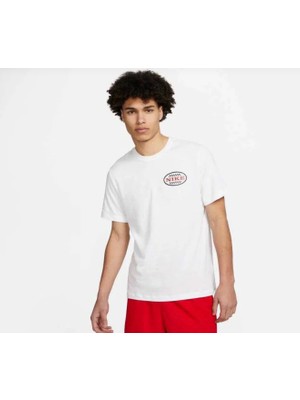 Nike Dri-Fit Beyaz Erkek T-Shirt FD0126-100