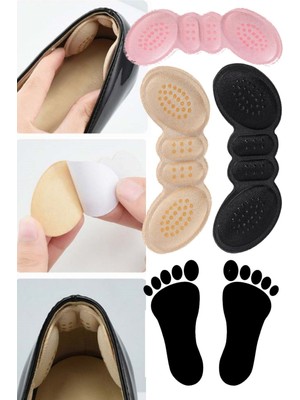 Munico 3mm Yüksek Boyutu Ayarla Çift Pedler Ayakkabılar Ped Yapışkan 1 Topuklu Tabanlık I  Için Ideal Seçim