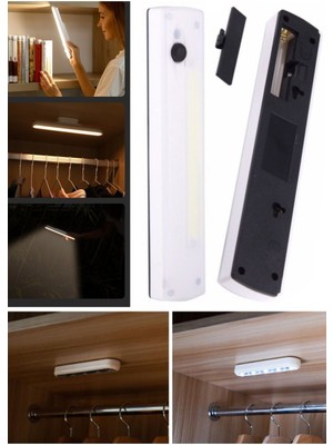 Munico Merdiven Arka Işık Mutfak Için LED Işık Kablosuz LED Gece Işığı Gece Lambası Dolabı Gardırop Lambası