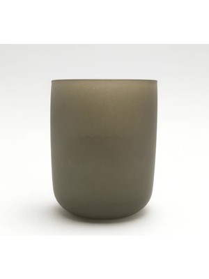 Poyrish Renkli Cam Bardak Ikonik - Mat Gri 4986-Q