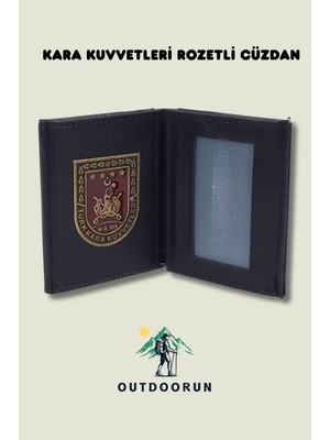 Outdoorun Kara Kuvvetleri Rozetli Cüzdan