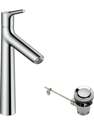 Hansgrohe Talis S Tek Kollu Lavabo Armatürü, Krom, Gümüş, 72031000