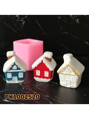 Poyrish 1150 - Silikon Kalıp Mum Kalıbı - Küçük Ev