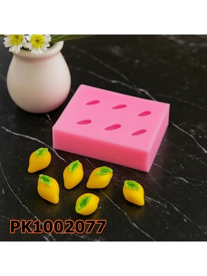 Poyrish 1082 - Silikon Kalıp Mum Kalıbı - 6lı Minik Limon