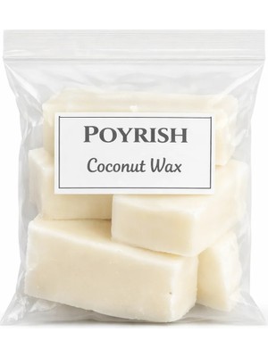 Poyrish Coconut Wax 500 Gr. Hindistancevizi Yağı