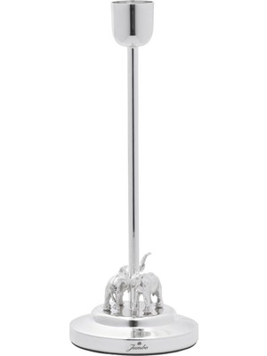 Jumbo Ganesha Gümüş Şamdan