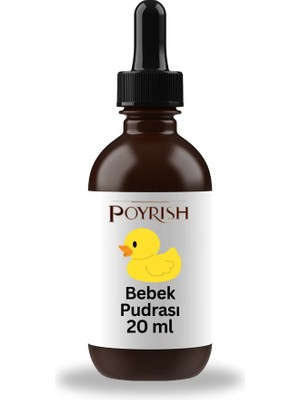 Poyrish Bebek Pudrası Mum Esansı 20 Ml.