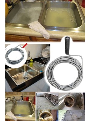 Munico Lavabo Temizleyici 8 Giderici Drenaj Açıcı Küvet Çubuk Banyo Pro Tıkanıklık Gider   Için Ideal Seçim