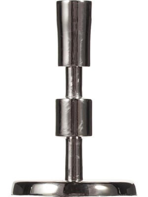 Jumbo Lutra Icon Şamdan, Gümüş, Standart