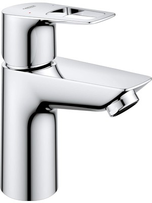 Grohe 23085001 Bauloop Delikli Tek Kollu S-Boy Banyo Bataryası 1,2 Gpm, Yıldız Işığı Krom
