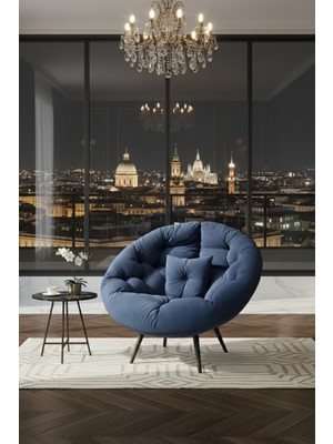 AVYNA Bohome Premium Tekli Berjer | Dinlenme Koltuğu | Okuma & Tv Koltuğu | Birinci Kalite Kumaş