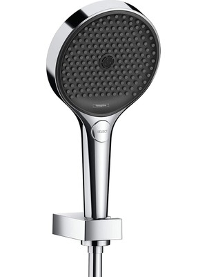 Hansgrohe Rainfinity Duş Sistemi 130 mm (Duş Başlığı, Hortum 160 Cm, Tutucu, 3 Püskürtme Türü) Krom
