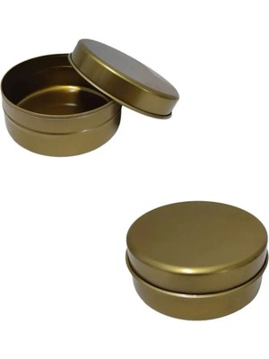 Poyrish Metal Mumluk Gold 1 Adet, Teneke Mumluklar Toptan Mumluk