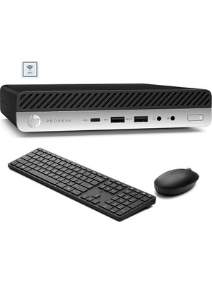 Hp Prodesk 600 G3 Mini Pc | Intel Core I5-7500T | 8gb Ram | 256GB SSD + 256GB SSD | Dahili Wi-Fi Bluetooth | Windows 11 Pro | Mini Masaüstü Bilgisayar