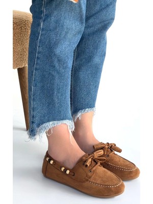 Bilfold Elora Taba Süet Babet