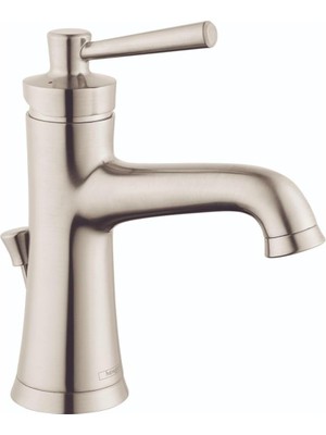 Hansgrohe Joleena Geçişli 1 Saplı 1 8" Uzun Banyo Lavabo Bataryası Fırçalanmış Nikel, 04771820, 1.2