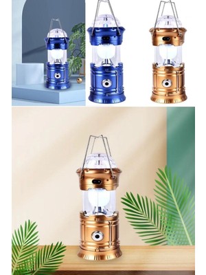 Munico Profesyonel Alan Şarj Kamp Meşale Feneri Kamp Edilebilir Lambası Fener Işık Açık Lambası Çadırı