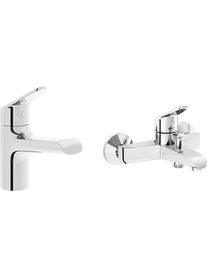 Artema Serenity Lavabo Bataryası + Banyo Bataryası Seti