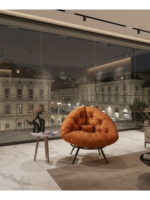 AVYNA Bohome Premium Tekli Berjer | Dinlenme Koltuğu | Okuma & Tv Koltuğu | Birinci Kalite Kumaş