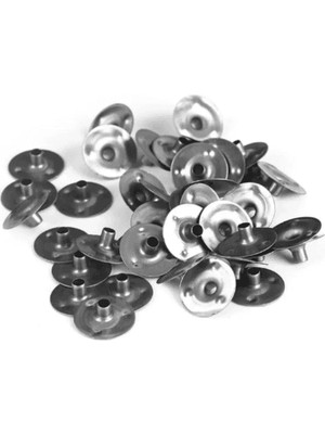 Poyrish Mum Çıtçıtı 50 Adet, Mum Sabitleme Demiri, Mum Fitili Çıtçıtı