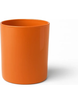 Poyrish Renkli Cam Bardak Liberty - Opak Turuncu 142 Op