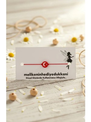 8 Adet Türkbayrağı Bileklik