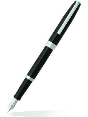 Sheaffer 94700 Sagaris Dolma Kalem, Medium Uç Siyah