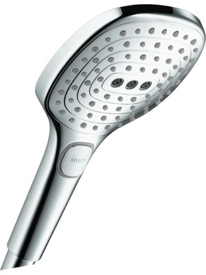 Hansgrohe 4528000 Raindance Select E120 Düşük Akış 2,0 Gpm El Duşu, Krom, Dakikada Galon