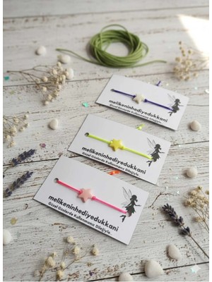 8 Adet Yıldız Boncuklu Bileklik Hediyelik