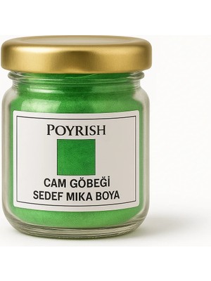 Poyrish Cam Göbeği Sedef Mika Boya 10 Gr.