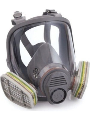 3M 6800 Tam Yüz Maskesi Orta Boy + A2 Filtre Kombine Set
