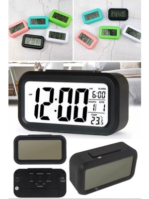 Munico Dijital Akıllı Çalar Saat Elektronik Saat Masası Dijital Yatak Odası Çalışma Odası Masa Saati Stand