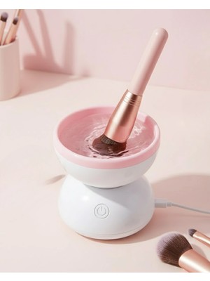 Pazarcan Taşınabilir Elektrikli Makyaj Fırçası Temizleme ve Kurutma Cihazı