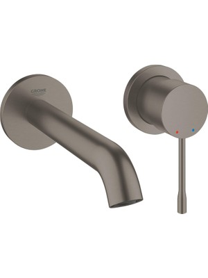 Grohe Essence Iki Delikli Lavabo Bataryası M Brushed Hard Graphite 29192AL1